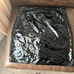 Faux Leather mini skirt